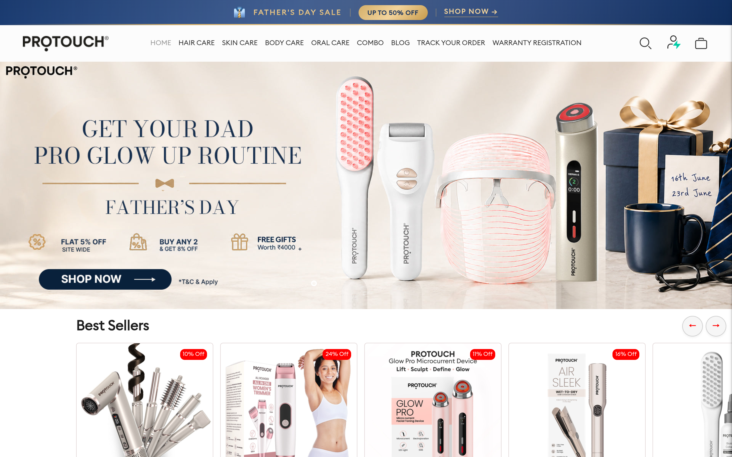ProTouch Skin